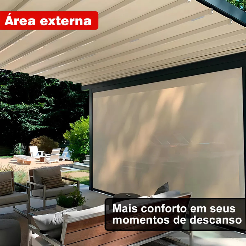 Toldo de Sombreamento Portátil Impermeável - Proteção UV