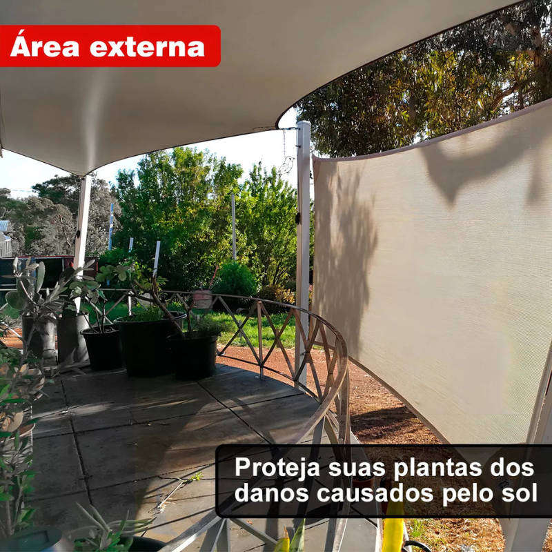 Toldo de Sombreamento Portátil Impermeável - Proteção UV