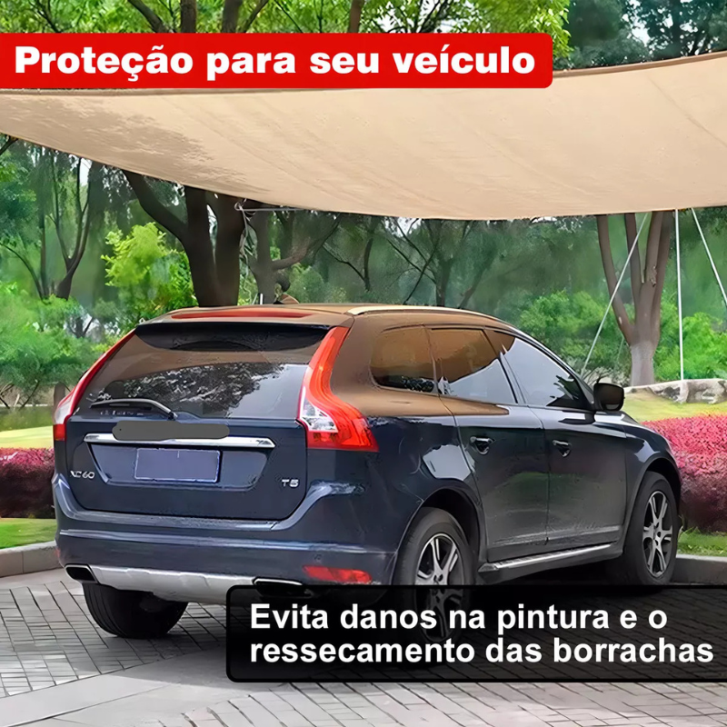 Toldo de Sombreamento Portátil Impermeável - Proteção UV