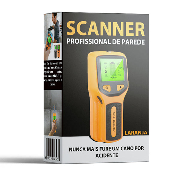 Scanner Profissional de Parede Para Metais Cano PVC Madeira e Fiação